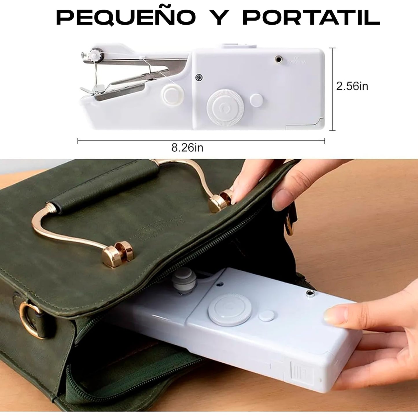 Mini máquina de coser portatil_La Original