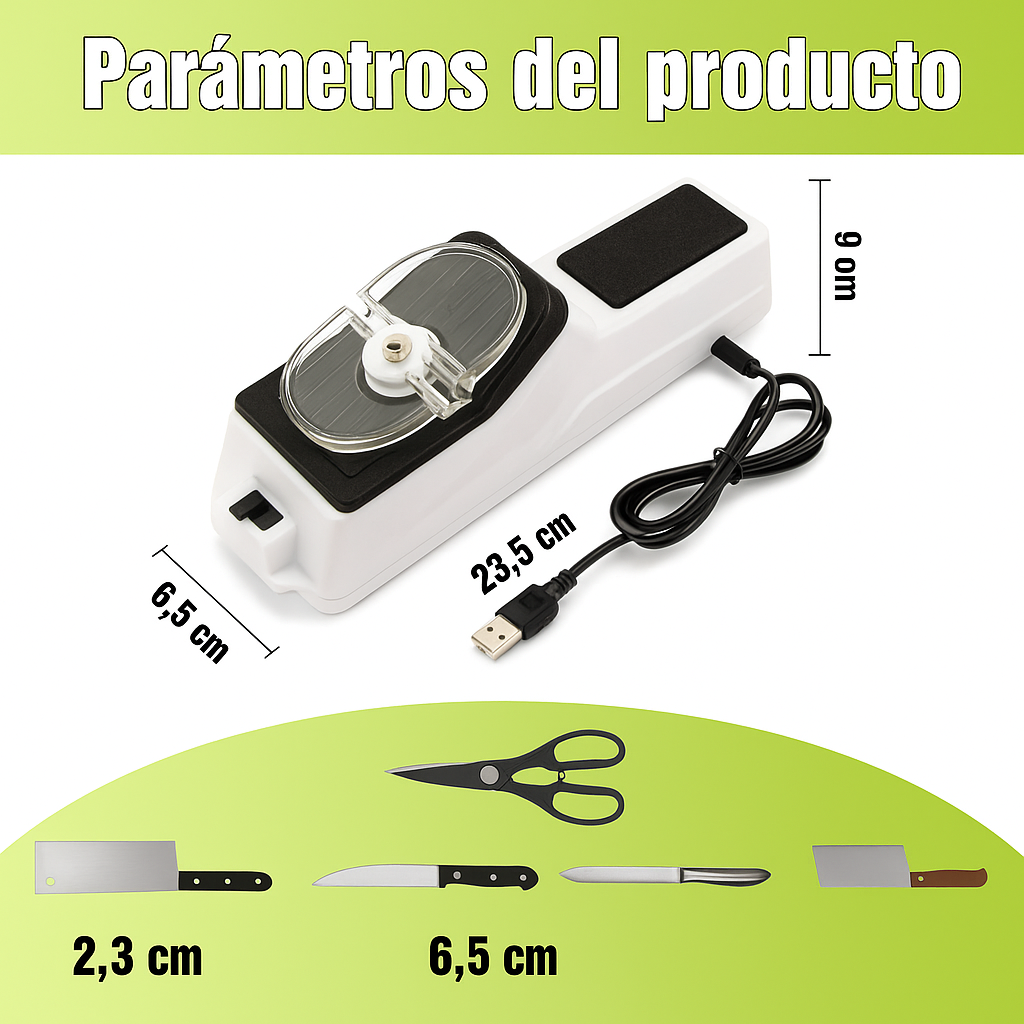 Afilador de Cuchillos Eléctrico_El Original