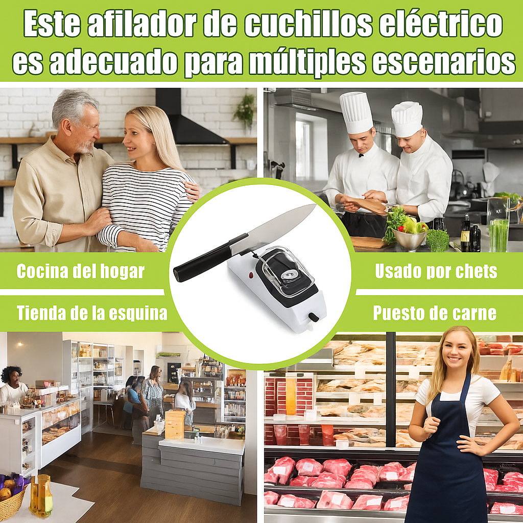 Afilador de Cuchillos Eléctrico_El Original